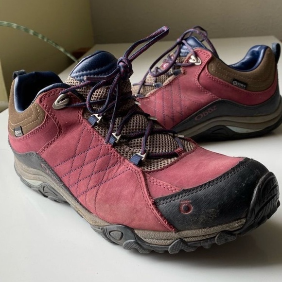 Oboz Sapphire Low hiking outdoor mountain work shoe size 10 - Picture 1 of 2